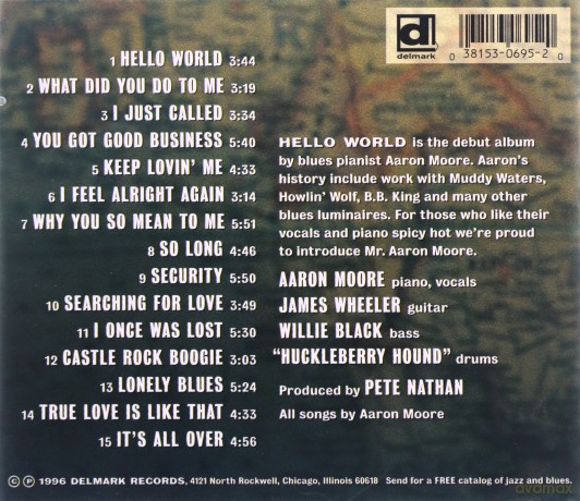 Aaron Moore: Hello World [CD]