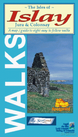 Isles of Islay, Jura and Colonsay: Map/guide to Eight Easy to Follow Walks (Footprint Walks S.) [KSIĄŻKA]