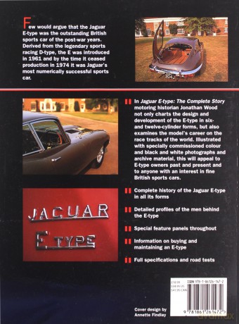 Jaguar E-Type: The Complete Story (Crowood AutoClassic S.) - Jonathan Wood [KSIĄŻKA]