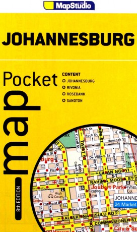Johannesburg pocket map [KSIĄŻKA]