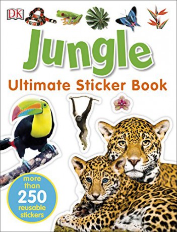 Jungle Ultimate Sticker Book (Ultimate Sticker Books) [KSIĄŻKA]