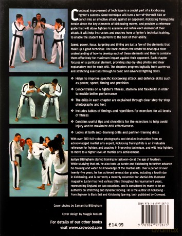 Kickboxing Training Drills - Justyn Billingham [KSIĄŻKA]