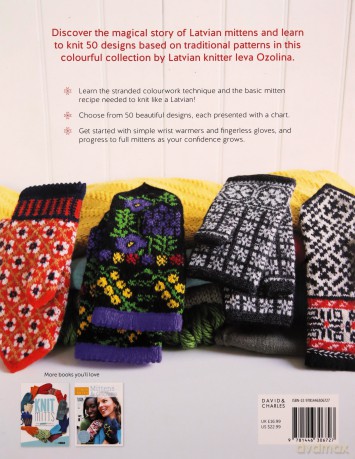 Knit Like a Latvian: 50 knitting patterns for a fresh take on traditional Latvian mittens - Ieva Ozolina [KSIĄŻKA]