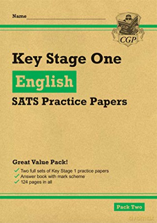KS1 English SATS Practice Papers: Pack 2: perfect for home learning (CGP KS1 SATs Practice Papers) [KSIĄŻKA]