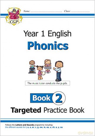 KS1 English Targeted Practice Book: Phonics - Year 1 Book 2: perfect for catch-up and home learning (CGP Primary Phonics) [KSIĄŻKA]