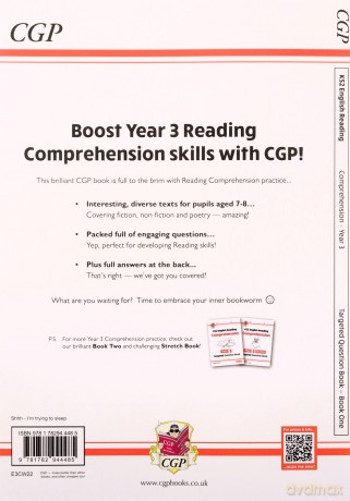 KS2 English Targeted Question Book: Year 3 Comprehension - Book 1: superb for learning at home (CGP KS2 English) [KSIĄŻKA]