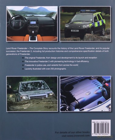 Land Rover Freelander: The Complete Story (Crowood Autoclassics) - James Taylor [KSIĄŻKA]