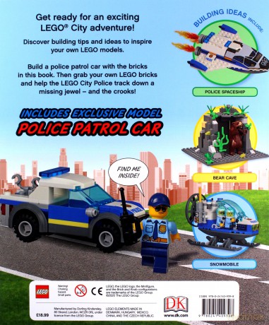 LEGO City Build Your Own Adventure Catch the Crooks: with minifigure and exclusive model - Tori Kosara [KSIĄŻKA]
