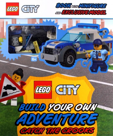 LEGO City Build Your Own Adventure Catch the Crooks: with minifigure and exclusive model - Tori Kosara [KSIĄŻKA]