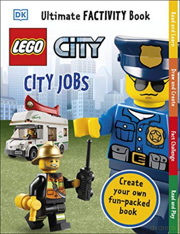 LEGO City City Jobs Ultimate Factivity Book - Pamela Afram [KSIĄŻKA]