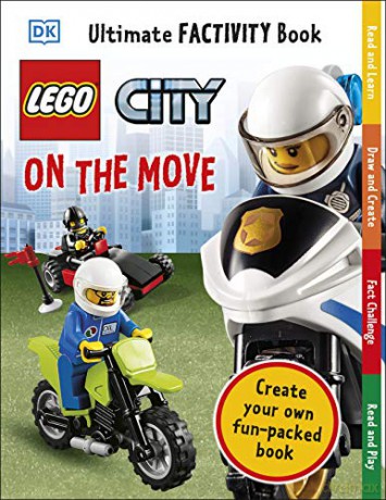 LEGO City On The Move Ultimate Factivity Book - Pamela Afram [KSIĄŻKA]
