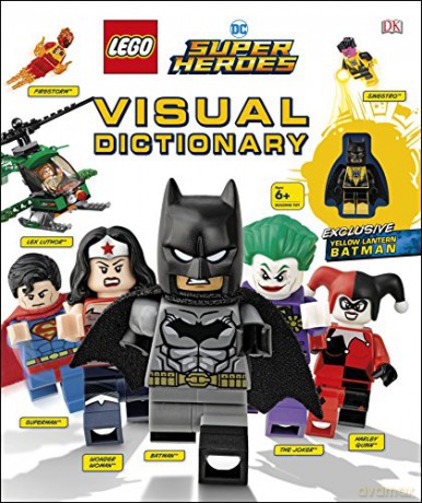LEGO DC Super Heroes Visual Dictionary: With Exclusive Yellow Lantern Batman Minifigure - Elizabeth Dowsett [KSIĄŻKA]