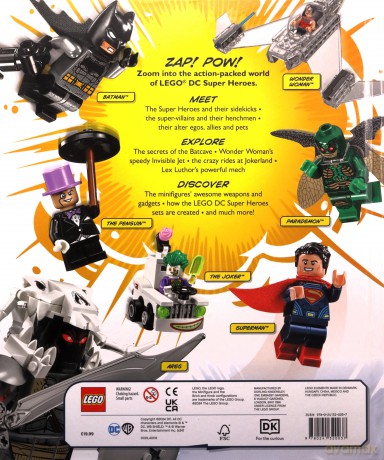 LEGO DC Super Heroes Visual Dictionary: With Exclusive Yellow Lantern Batman Minifigure - Elizabeth Dowsett [KSIĄŻKA]