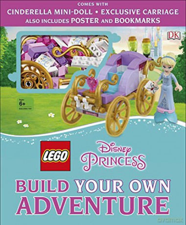 LEGO Disney Princess Build Your Own Adventure: With mini-doll and exclusive model (LEGO Build Your Own Adventure) - Tim Johnson [KSIĄŻKA]
