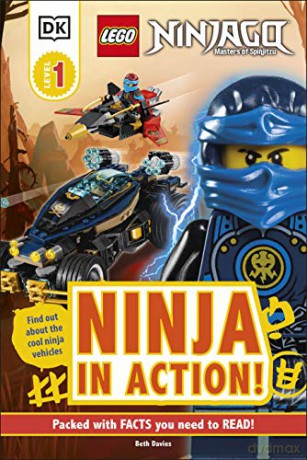 LEGO NINJAGO Ninja in Action! (DK Readers Level 1) - Beth Davies [KSIĄŻKA]