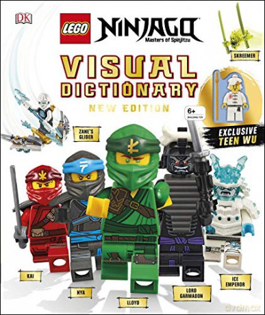 LEGO NINJAGO Visual Dictionary New Edition: With Exclusive Teen Wu Minifigure - Arie Kaplan [KSIĄŻKA]