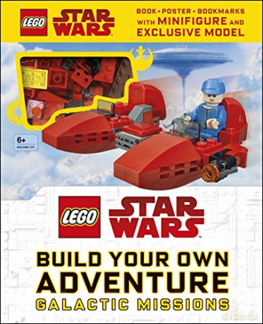 LEGO Star Wars Build Your Own Adventure Galactic Missions: With LEGO Star Wars Minifigure and Exclusive Model (LEGO Build Your Own Adventure) [KSIĄŻKA]