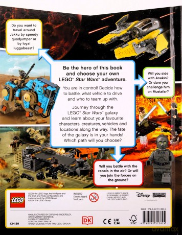 LEGO Star Wars Choose Your Path: Includes U-3PO Droid Minifigure [KSIĄŻKA]