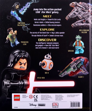 LEGO Star Wars Visual Dictionary New Edition: With exclusive Finn minifigure [KSIĄŻKA]