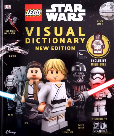 LEGO Star Wars Visual Dictionary New Edition: With exclusive Finn minifigure [KSIĄŻKA]