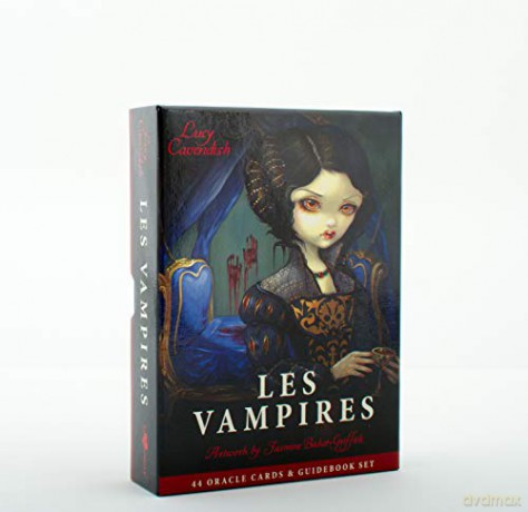 Les Vampires Oracle: Ancient Wisdom and Healing Messages from the Children of the Night - Lucy Cavendish [KSIĄŻKA]