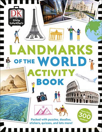 Little Travellers Landmarks of the World: Packed with puzzles, doodles, stickers, quizzes, and lots more (Activity Books) [KSIĄŻKA]