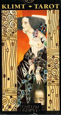 Lo Scarabeo EX101 Golden Klimt Tarot Cards, Multi-Colour, 6.8 x 12.2 x 3 cm - Atanas Atanassov [KSIĄŻKA]