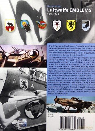 Luftwaffe Emblems 1939-1945 - Barry Ketley [KSIĄŻKA]