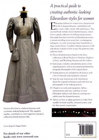 Making Edwardian Costumes for Women - Suzanne Rowland [KSIĄŻKA]