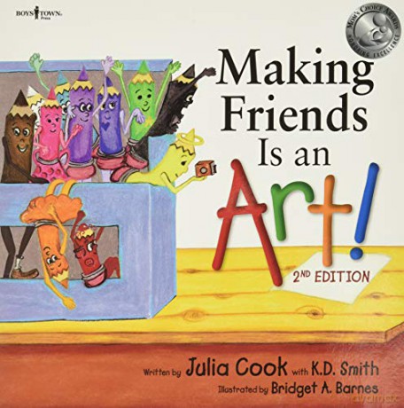 Making Friends is an Art (Happy to be, You and Me) - Julia Cook [KSIĄŻKA]