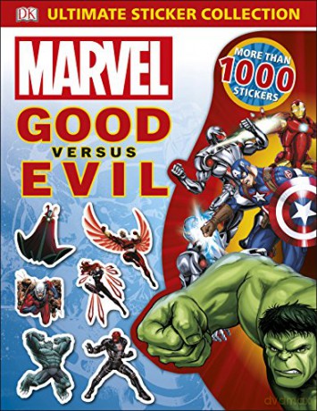Marvel Good vs Evil Ultimate Sticker Collection [KSIĄŻKA]