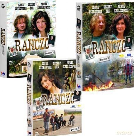 Ranczo sezony 1+2+3 Pakiet [12DVD]
