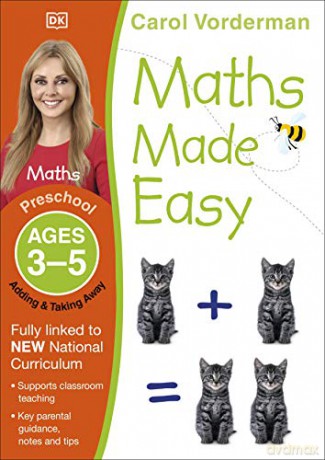 Maths Made Easy Adding and Taking Away Ages 3-5 Preschool (Made Easy Workbooks) - Carol Vorderman [KSIĄŻKA]