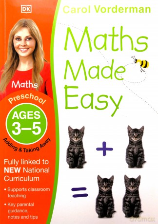 Maths Made Easy Adding and Taking Away Ages 3-5 Preschool (Made Easy Workbooks) - Carol Vorderman [KSIĄŻKA]