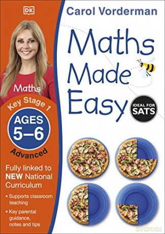 Maths Made Easy Ages 5-6 Key Stage 1 Advanced (Made Easy Workbooks) - Carol Vorderman [KSIĄŻKA]