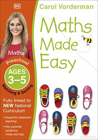 Maths Made Easy Matching and Sorting Ages 3-5 Preschool (Made Easy Workbooks) - Carol Vorderman [KSIĄŻKA]
