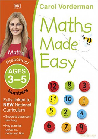 Maths Made Easy Numbers Ages 3-5 Preschool (Made Easy Workbooks) - Carol Vorderman [KSIĄŻKA]