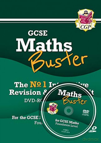 MathsBuster: GCSE Maths Interactive Revision (Grade 9-1 Course) Foundation - DVD-ROM (CGP GCSE Maths 9-1 Revision) [KSIĄŻKA]