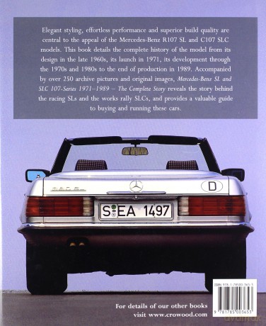 Mercedes-Benz SL and SLC 107-Series 1971-1989: The Complete Story (Crowood Autoclassics) - Andrew Noakes [KSIĄŻKA]