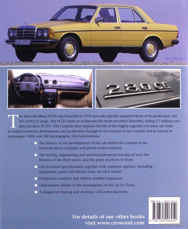 Mercedes-Benz W123: The Complete Story - James Taylor [KSIĄŻKA]