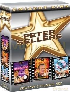 Gwiazdy kina:Peter Sellers: Różowa Pantera / Casino Royale / Przyjęcie BOX [3DVD]