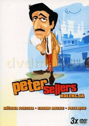 Gwiazdy kina:Peter Sellers: Różowa Pantera / Casino Royale / Przyjęcie BOX [3DVD]
