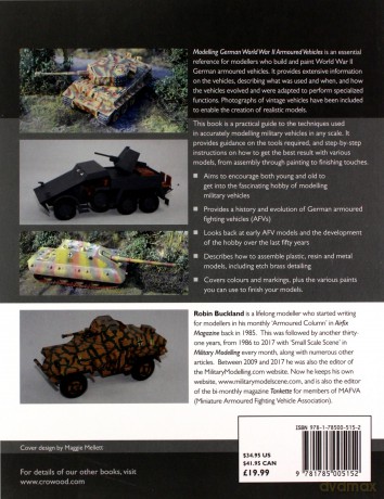 Modelling German WWII Armoured Vehicles (Crowood Wargaming Guides) - Robin Buckland [KSIĄŻKA]