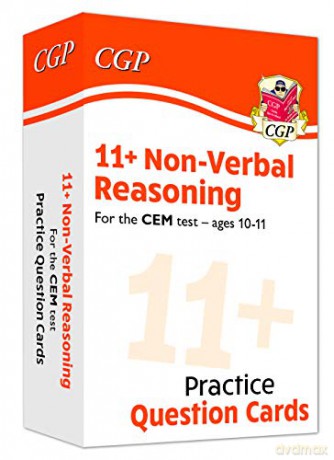 New 11+ CEM Non-Verbal Reasoning Practice Question Cards - Ages 10-11: unbeatable eleven plus flashcards from the revision experts (CGP 11+ CEM) [KSIĄŻKA]