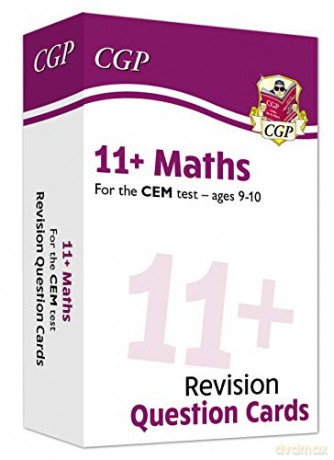 New 11+ CEM Revision Question Cards: Maths - Ages 9-10: superb eleven plus preparation from the revision experts (CGP 11+ CEM) [KSIĄŻKA]