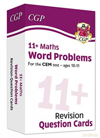 New 11+ CEM Revision Question Cards: Maths Word Problems - Ages 10-11 [KSIĄŻKA]