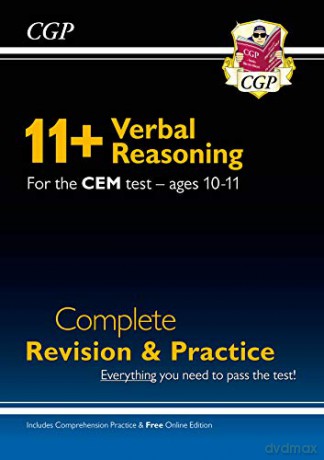 New 11+ CEM Verbal Reasoning Complete Revision and Practice - Ages 10-11 (with Online Edition): perfect preparation for the eleven plus (CGP 11+ CEM) [KSIĄŻKA]
