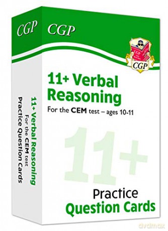 New 11+ CEM Verbal Reasoning Practice Question Cards - Ages 10-11: unbeatable eleven plus flashcards from the revision experts (CGP 11+ CEM) [KSIĄŻKA]