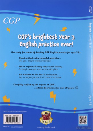 New English Activity Book for Ages 7-8: superb for catch-up and learning at home (CGP Home Learning) [KSIĄŻKA]