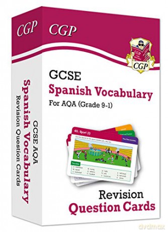 New Grade 9-1 GCSE AQA Spanish: Vocabulary Revision Question Cards: perfect for home learning and 2021 assessments (CGP GCSE Spanish 9-1 Revision) [KSIĄŻKA]